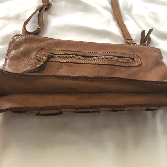 Costanza Rota Tan Woven Leather Cross Body - Picture 6 of 10